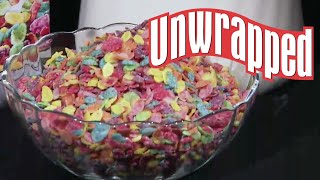 How Fruity Pebbles Are Made from Unwrapped  Food Network [upl. by Horwitz]