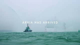 PampO Cruises  Our amazing new ship Arvia has reached Southampton [upl. by Raney414]