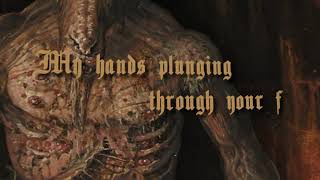 Creeping Fear  quotWearing the Skin of the Wickedquot OFFICIAL LYRIC VIDEO [upl. by Mallissa883]