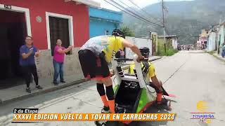 2da ETAPA XXXVI VUELTA A TOVAR EN CARRUCHAS 2024 mp4 [upl. by Esmerolda]