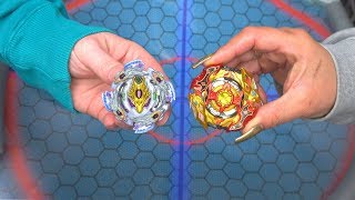 CHOZ SPRIGGAN vs BLOODY LONGINUS  Beyblade Burst Super Z ベイブレードバースト 超ゼツ [upl. by Eedna]