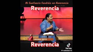 Temor reverente Virginia Brito [upl. by Etolas]