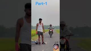 PART1⃣  CYCLE RIDER NE APNI AUKAAT DIKHA DI😠 🗿 stunt automobile viralvideo shorts [upl. by Shaya]