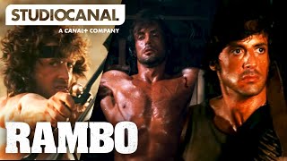 Top 10 Scenes  The Rambo Trilogy with Sylvester Stallone [upl. by Holmes]