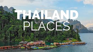 10 Best Places to Visit in Thailand  Travel Video [upl. by Anyel]