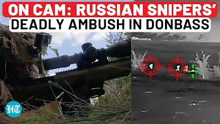 Putin’s Deadly Snipers In Action In Donbass Ukrainian Gunner Eliminated In Daring Strike  Watch [upl. by Bridgid318]