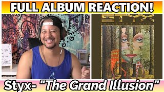 Styx The Grand Illusion FULL REACTION amp REVIEW [upl. by Strickler]