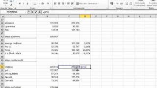 Cálculo de Taxa de crescimento Acumulado e Geométricormvb [upl. by Nimsay]