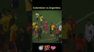 COLOMBIAN Vs Argentina😱 footballjames shortfeed ytshort [upl. by Medor]