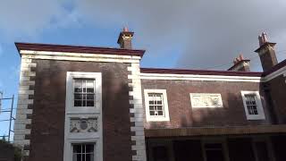 Grade 2 Listed old Mostyn Railway Station opened in 1848 Sir Y Fflint Cymru Flintshire Wales [upl. by Hanima]