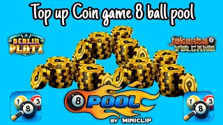 Top up coin 8 ball pool  jual coin game 8 ball pool murah terbaru 2024 [upl. by Jodi]