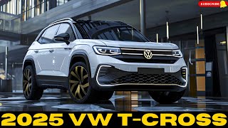 REVEALED Volkswagen T Cross 2025 New Model  Design Modern [upl. by Skipp160]