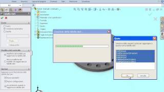 Tutorial Solidworks italiano creazione tabella dati [upl. by Ravel104]