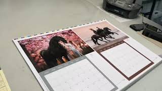 KWF Horse kalender Powervrouwen editie de kalender wordt gedrukt bij Van der Eems [upl. by Lacee]