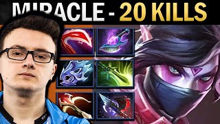 Templar Assassin Dota 2 735 Miracle with 20 Kills  Arcane  Dota Gameplay [upl. by Nahte887]