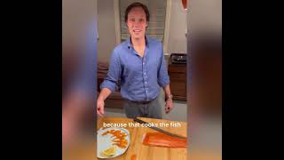 How to slice cold smoked ChalkStream trout [upl. by Annorah165]