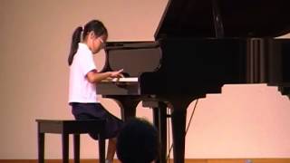 2010년 한양초 3학년 피아노 콩쿨  A Diabelli Sonatine Op 151 No 3 [upl. by Aehc]