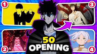 GUESS THE ANIME OPENING BY 4 PICTURES 📸🎵 Hard  Super Easy 🔥 [upl. by Dowd]