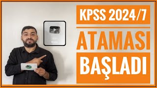 KPSS 20247 MERKEZİ ATAMASI BAŞLADI KENTSEL DÖNÜŞÜM BAŞKANLIĞI MÜLAKATSIZ 84 ATAMA [upl. by Curhan]