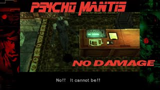 Psycho Mantis Boss  Metal Gear Solid Master Collection  No Damage  Extreme Difficulty [upl. by Ellehcirt385]