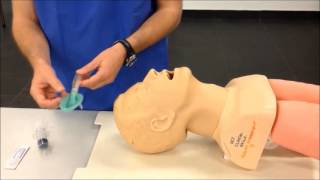 Laryngeal Mask Airway Insertion [upl. by Yenaj]