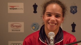 Interview with Fatima Keita quarterfinalist at Drottningens Pris 2017 [upl. by Maidie449]