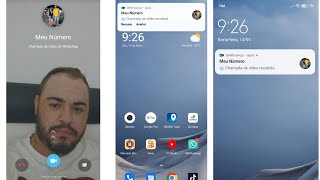 Recebo Ligação do WhatsApp mas não aparece na tela Celular xiaomi como resolver [upl. by Aivuy]