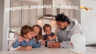 a wholesome weekend vlog  pregnancy updates fall fun parenthood amp more [upl. by Nicolis]