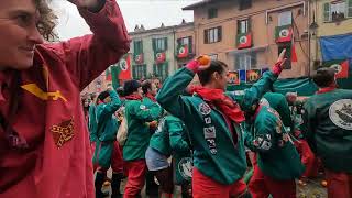 I Tuchini  Carnevale di Ivrea 2023  Battaglia delle Arance [upl. by Blatt]