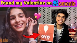 Proposing My Valentine on Omegle To Real Life 😍 [upl. by Billen]