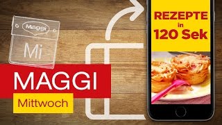 Bunte Nudel Nester  MAGGI Rezepte in 120 Sekunden [upl. by Ttocserp]