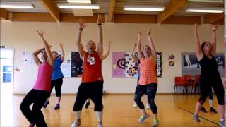 Let it Rain Over Me  Pitbull ft Marc Anthony  Zumba [upl. by Tanny]