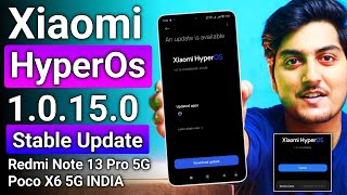 Redmi note 13 Pro 5g amp Poco X6 5g HyperOs 10150 New Bugs And Features is Here  HyperOs 20 [upl. by Hisbe]