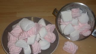 Recette de la guimauve  Comment faire des marshmallows facilement [upl. by Heiney177]