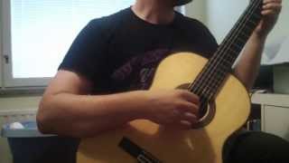 Etude in e minor F Tarrega classical guitar [upl. by Tori228]