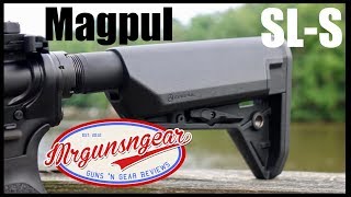 Magpul SLS AR15 Stock Review HD [upl. by Lekram270]