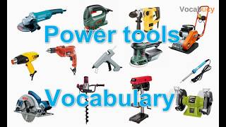 Power tools word list [upl. by Cassy]