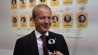 FIDE President Arkady Dvorkovich on the upcoming World Championship Match [upl. by Jania774]