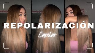 Repolarización capilar como tener un cabello más lindo Tiffany Sparkle🤍 [upl. by Galatea]