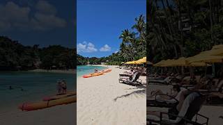 Lounging in Paradise Boracays ShangriLa’s Stunning Beach boracay [upl. by Yrohcaz]