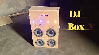 how to make a mini DJ Box 💥💥😞 [upl. by Hartfield]