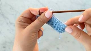 Beginner Knitting  Casting Off [upl. by Hidie]