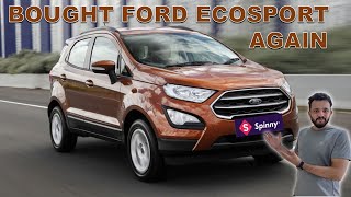 Ek Aur Second Hand Ford Ecosport  Titanium Variant Bought From Spinny [upl. by Sarazen]