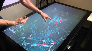 Holograph 3D spatiotemporal interactive data visualization [upl. by Ailedua201]