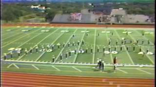 Leander TX High School Band  1986 UIL Marching Contest Performance [upl. by Wald853]