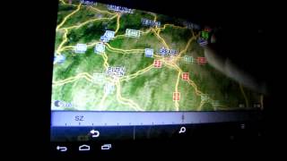 GoClever TAB T76GPS TV  OFFLine Navigation  Sigic 122 [upl. by Ynaoj]