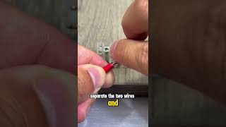 Connect multiple stranded wires to a screw terminal connector electrician [upl. by Enyaht]