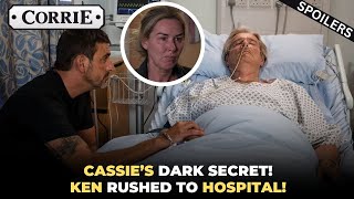 Coronation Street Claire Sweeney Reveals Cassies Shocking Poisoning Twist [upl. by Hares738]