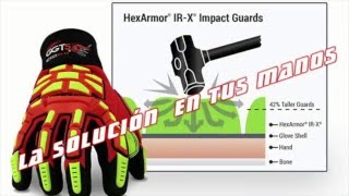 Guantes HexArmor [upl. by Hairakcaz]