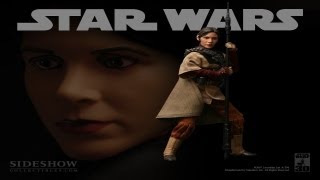 Sideshow Collectible Review  Leia Boushh 12 inch Figure [upl. by Deehan]